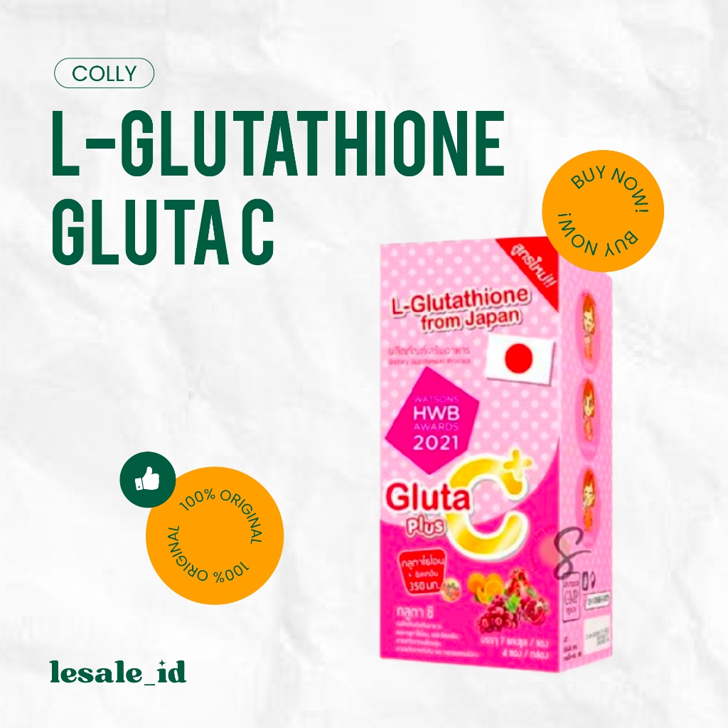 COLLY L-Glutathione Gluta C+ / COLLY Gluta C Plus - Dietary Supplement Product / Produk Suplemen Die