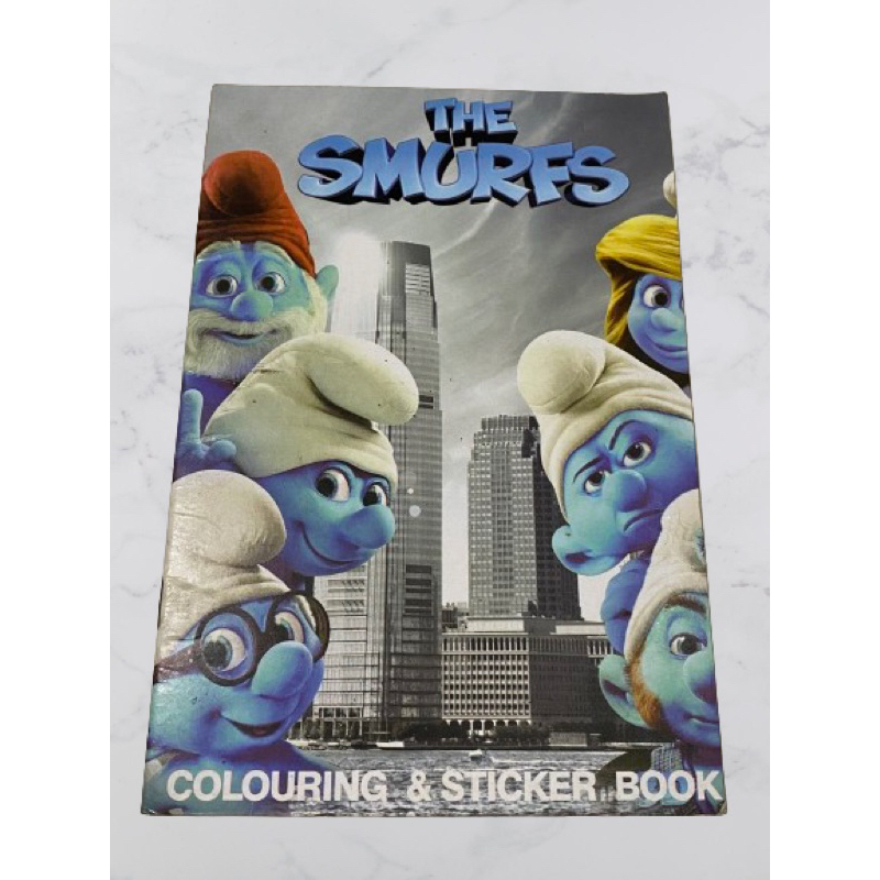 

The Smurfs Buku Mewarnai Anak PG / TK