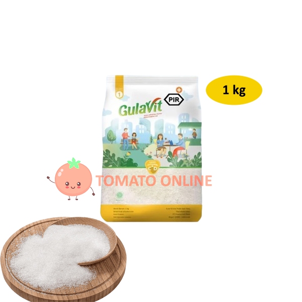 

Gulavit / Gula Pasir Putih Kristal / 1kg 1 kg 1 kilogram