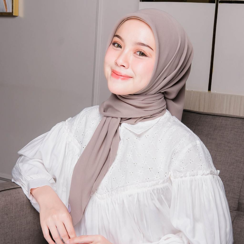 HIJAB KERUDUNG ANSANIA PARIS JAPAN PREMIUM||KERUDUNG SEGIEMPAT POLOS||PARIS PRREMIUM||ANSANIA