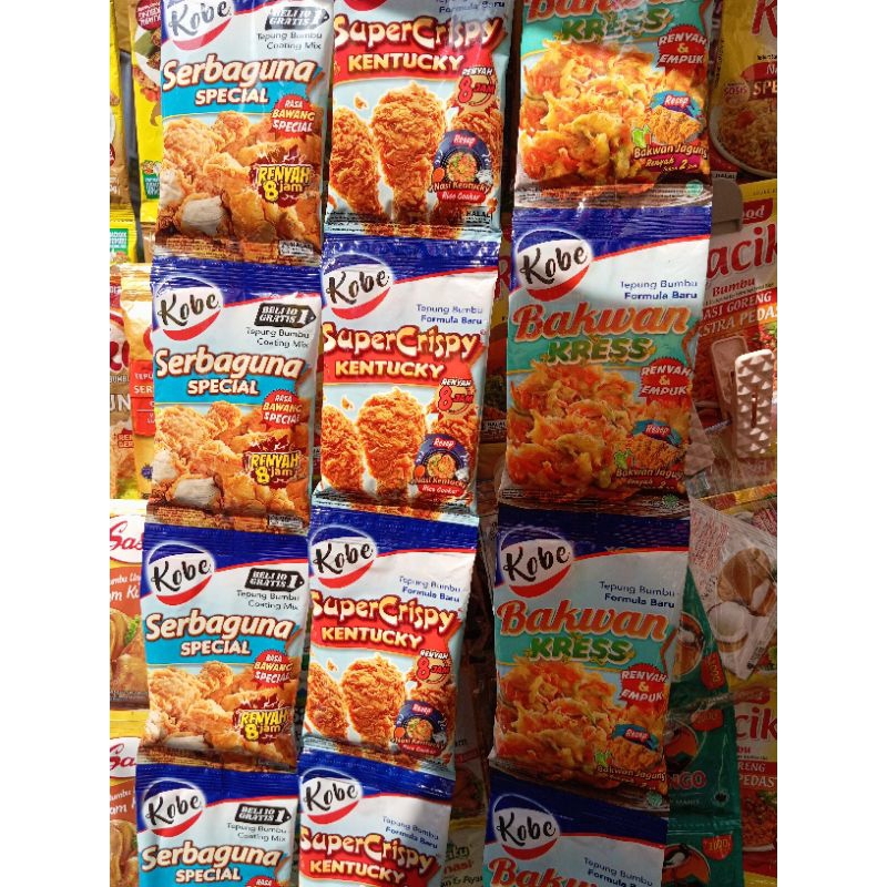

kobe tepung bumbu all varian