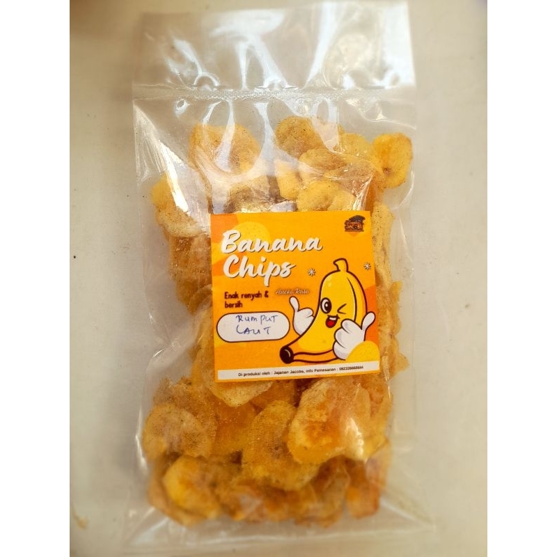 

BANANA CHIPS RASA RUMPUT LAUT - Enak dan renyah wajib di coba