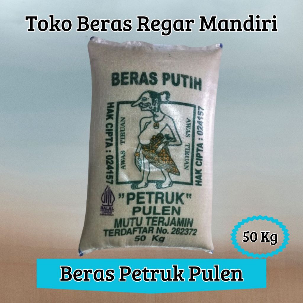 Beras Petruk 50 kg Pulen