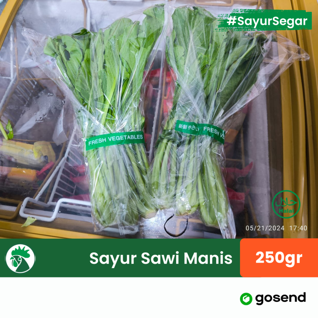 

Sayur Sawi Manis Hijau 250gr | Sayur Fresh