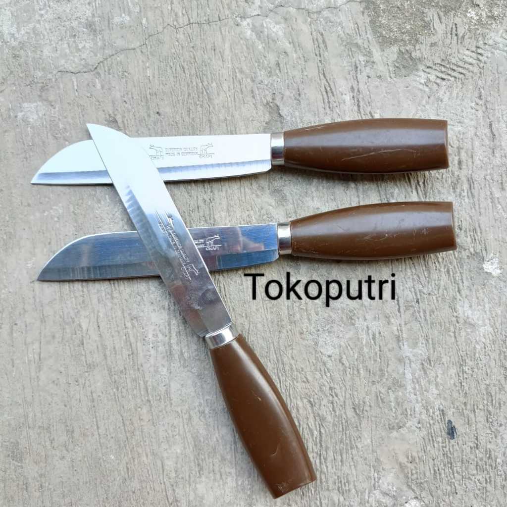 Pisau dapur super tajam pisau okapi cap kambing 100% ORI made in germany