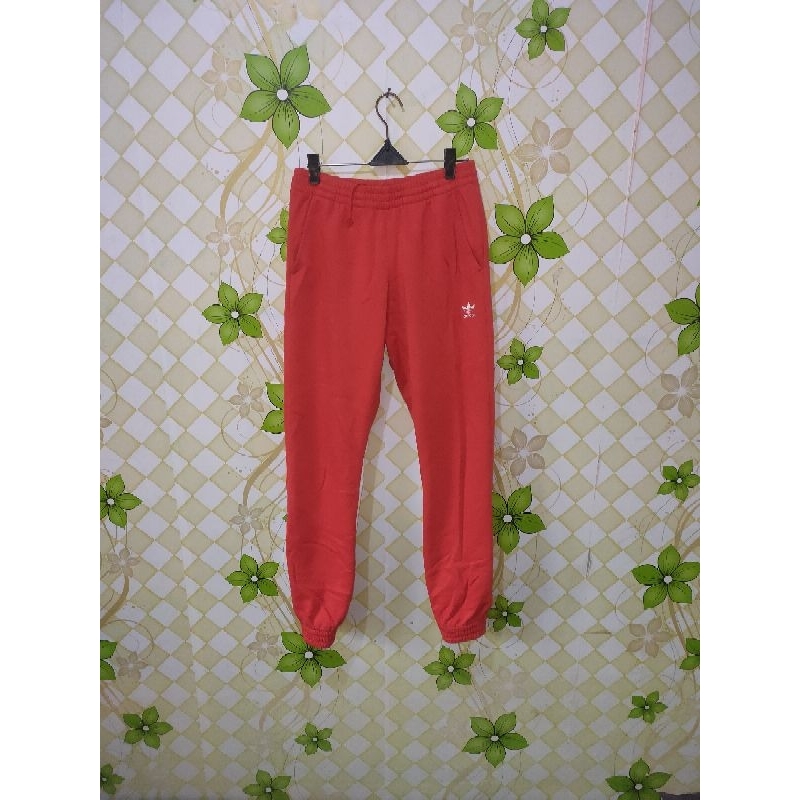 Celana Panjang Adidas Big Logo Red/White Original