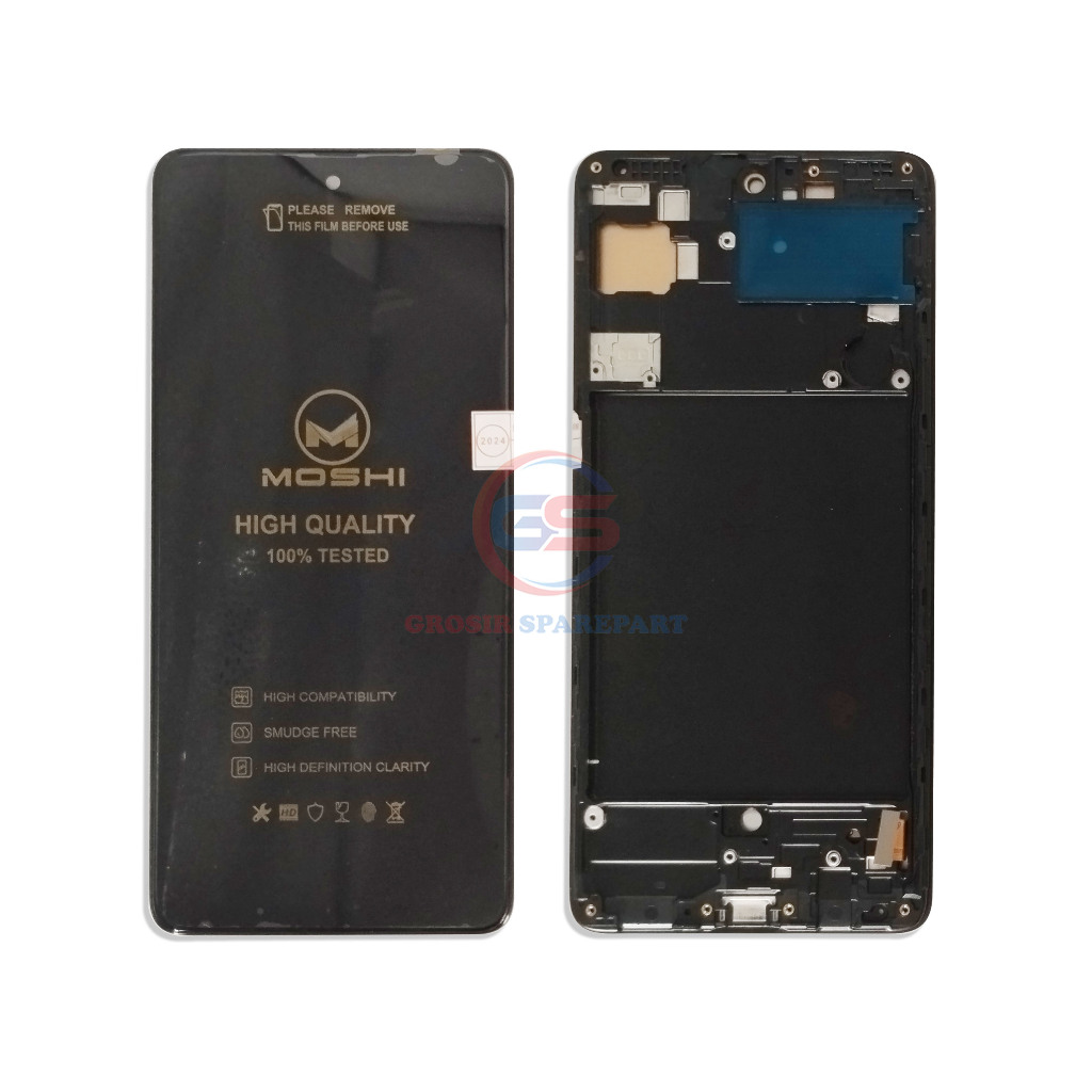LCD SAMSUNG A71 / A715 / A715F + FRAME FULLSET TOUCHSCREEN
