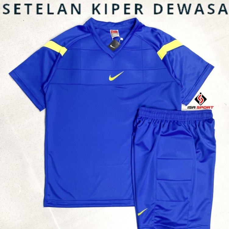 KODE Q75Y SETELAN KIPER DEWASA lengan pendek  baju kiper busa  kaos kiper busa  celana kiper busa se