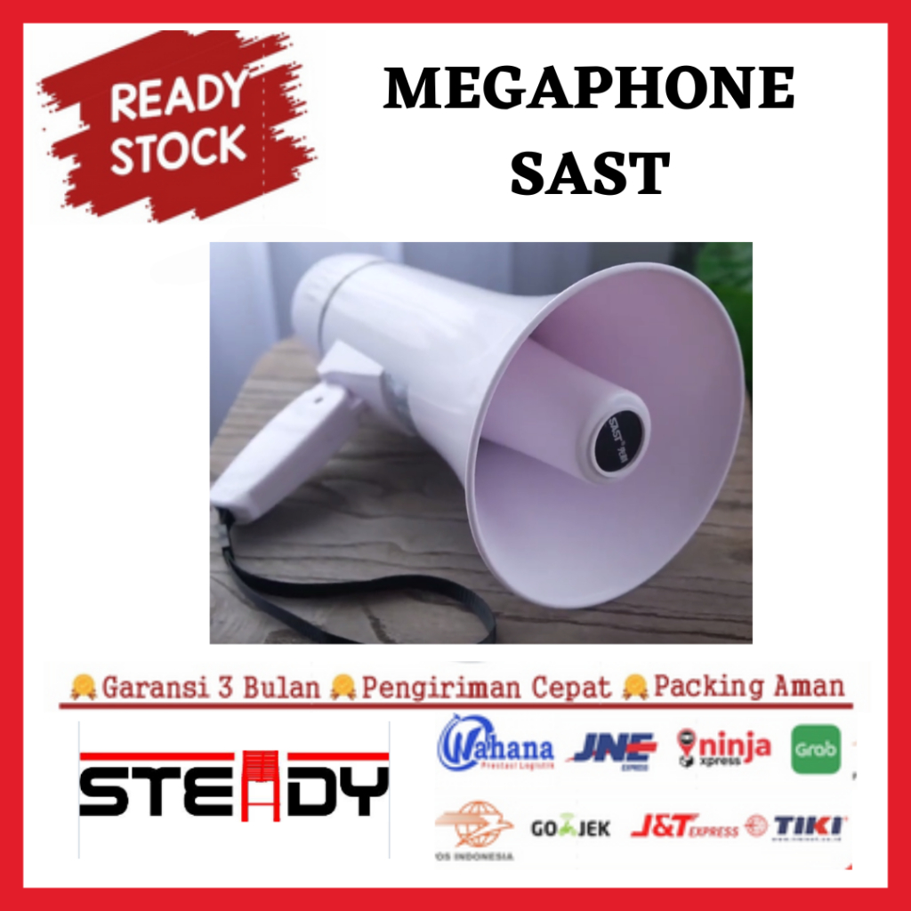 Speaker Toa Merk Sast Portable Megaphone Sirine Demo Portable Toa