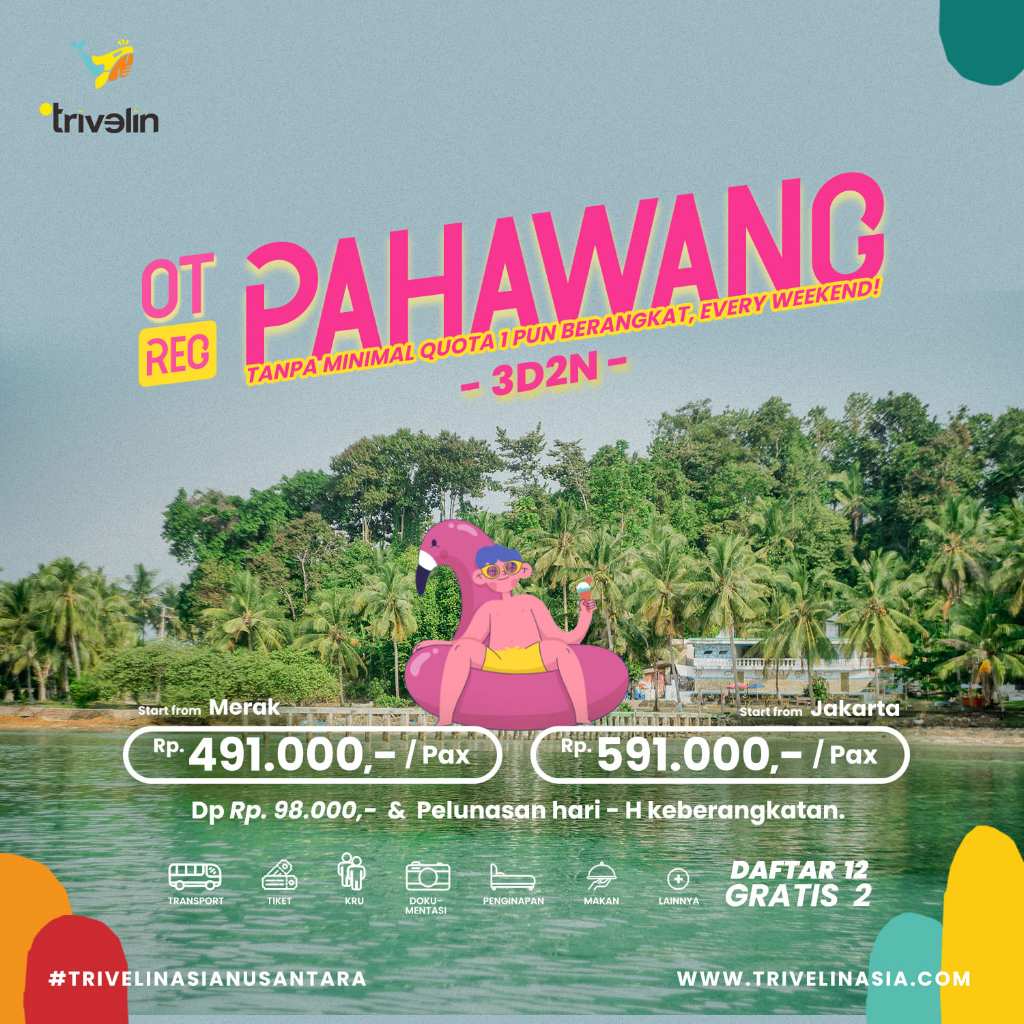 Open Trip Pahawang (Start Merak) 3D2N