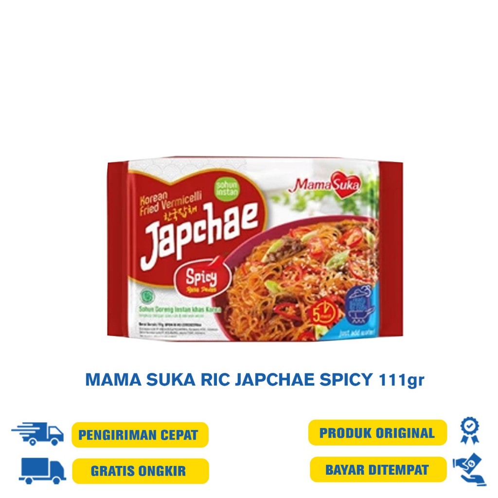 

MAMA SUKA RIC JAPCHAE SPICY/ORIGINAL 111 GR