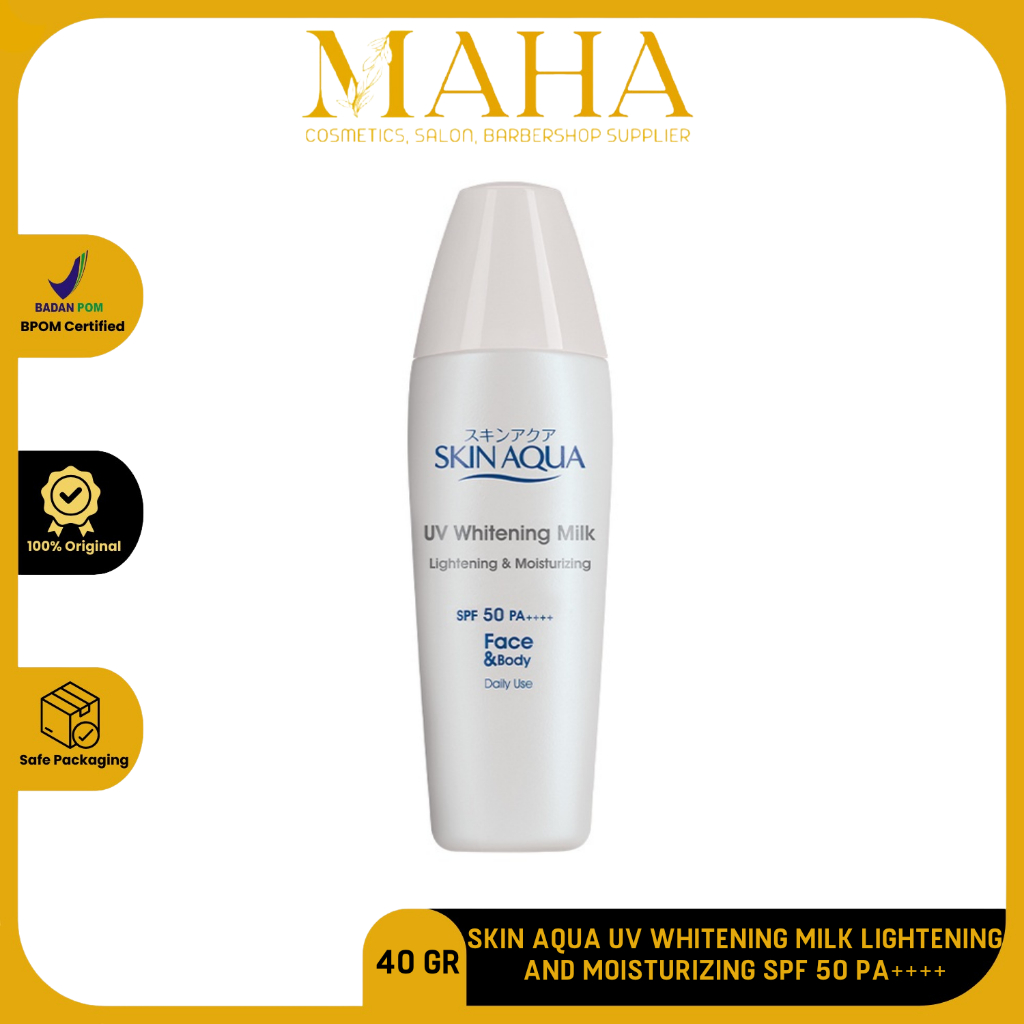 SKIN AQUA UV WHITENING MILK LIGHTENING & MOISTURIZING SPF 50 PA++++ | SUNSCREEN