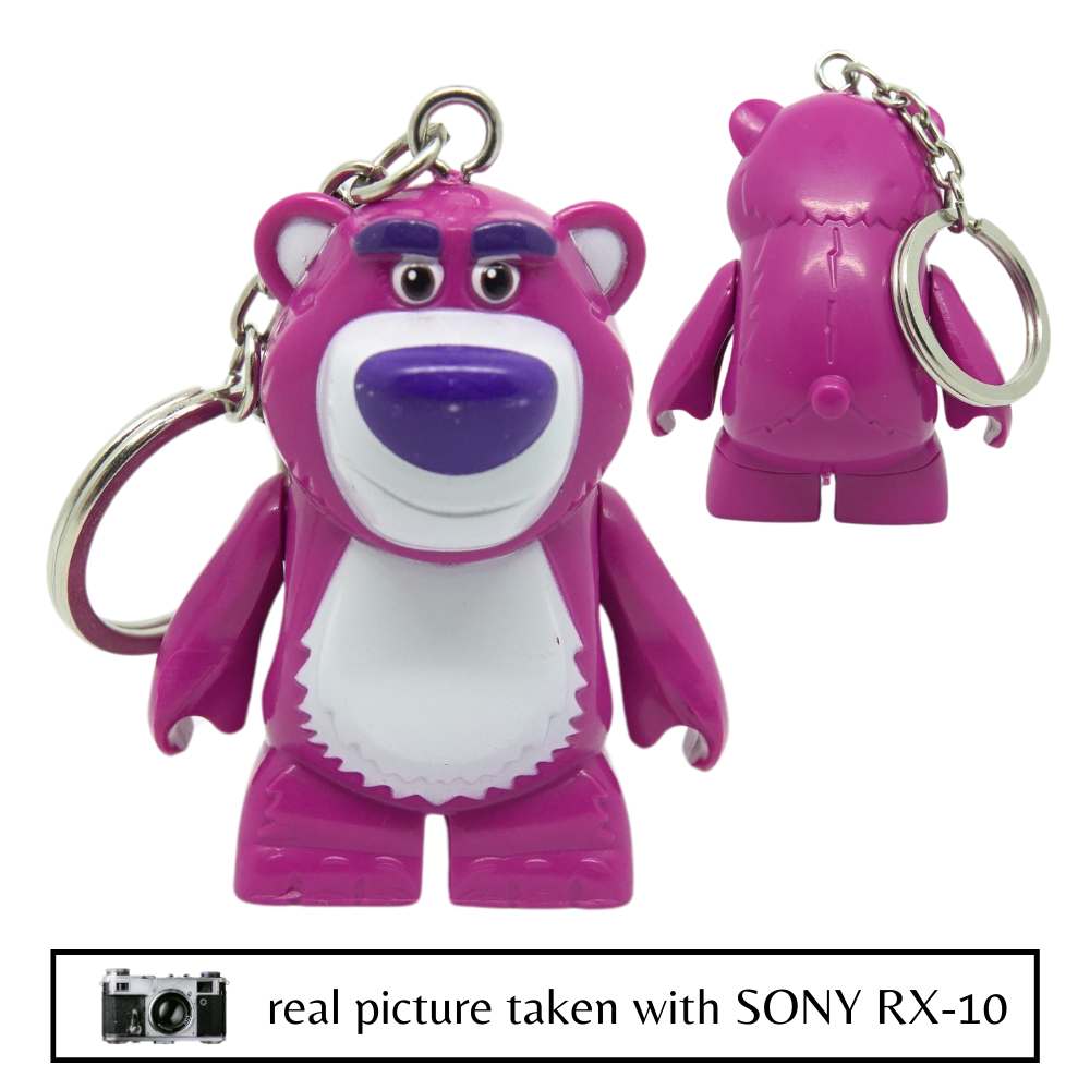 Lotso Toy Story LEGO Keychain | Gantungan Kunci LEGO Lotso | Toy Story Series