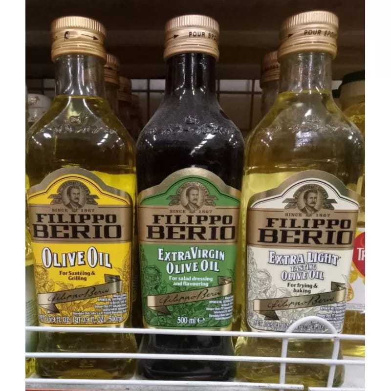 

FILLIPO BERIO EXTRA VIRGIN OLIVE OIL 500ml // BORGES OLIVE OIL 250ML // MINYAK ZAITUN / TARTUFO 250ML