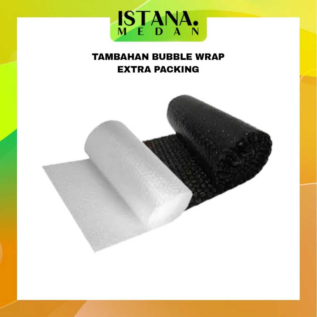 

TAMBAHAN BUBBLE WARP / EXTRA PENGIRIMAN BARANG AGAR AMAN DALAM PERJALANAN