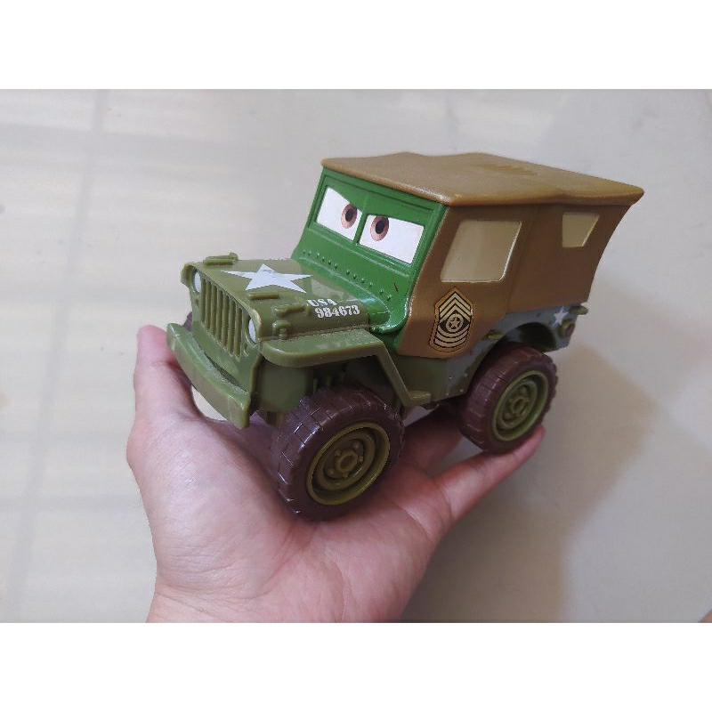 Mainan Mobil The Cars : Sarge Original Disney Pixar