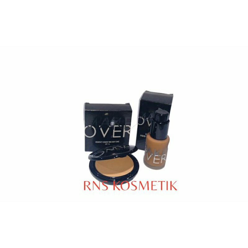 MAKE OVER LIQUID FOUNDATION&MAKE OVER TWC/BEDAK PADAT