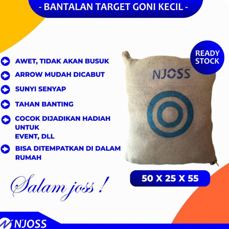 KODE T39Y Njoss bantalan target panahan goni awet