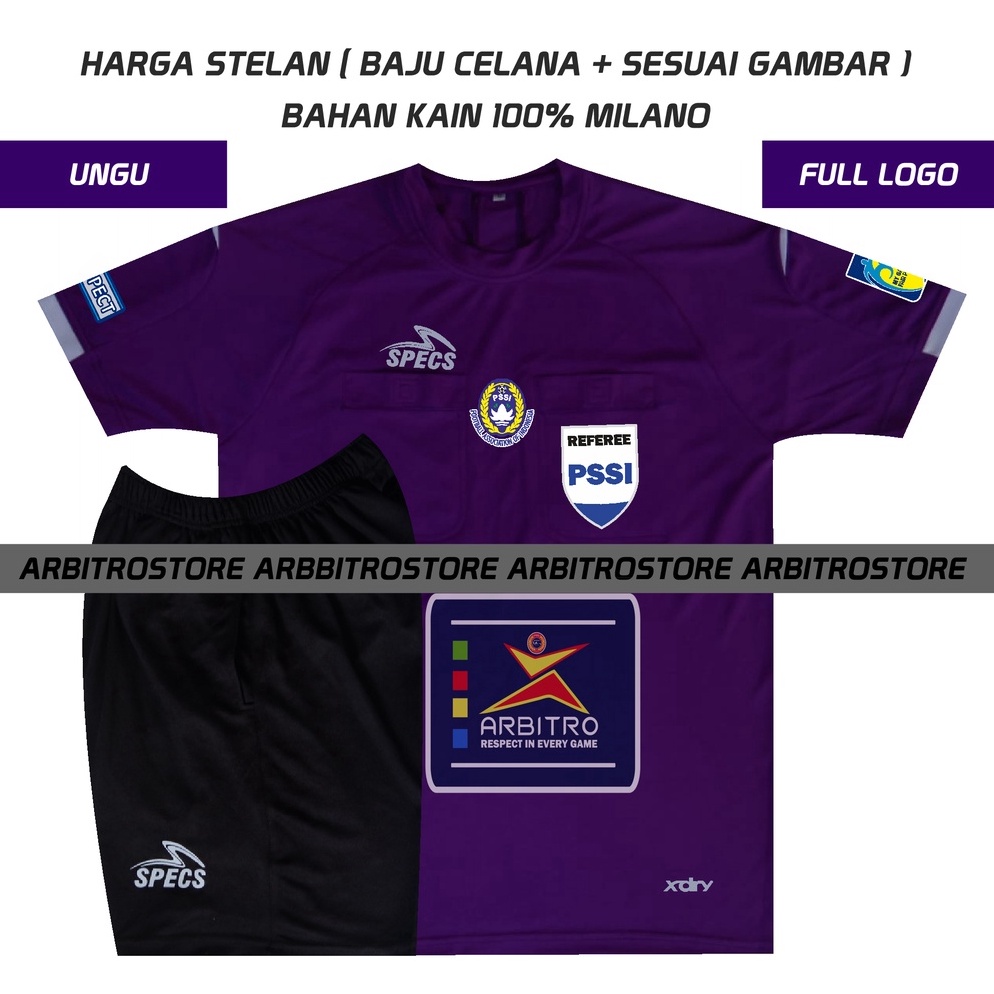 KODE U26O BAJU WASIT SPECS BRI LIGA 1 222  STELAN FULL LOGO BAJU 4 LOGO  CELANA