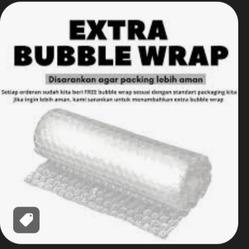 

Tambahan Extra Packing Bubble Warp
