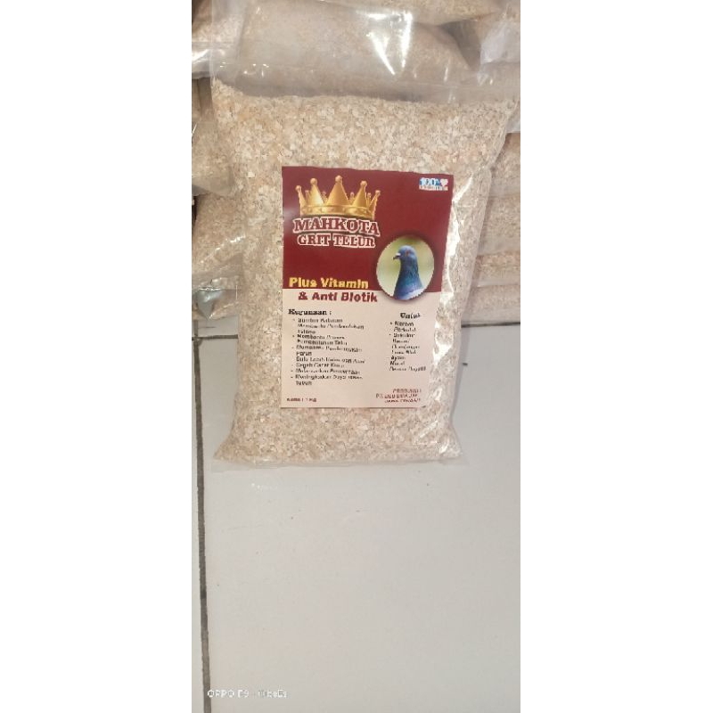 mahkotaGrit asinan merpati