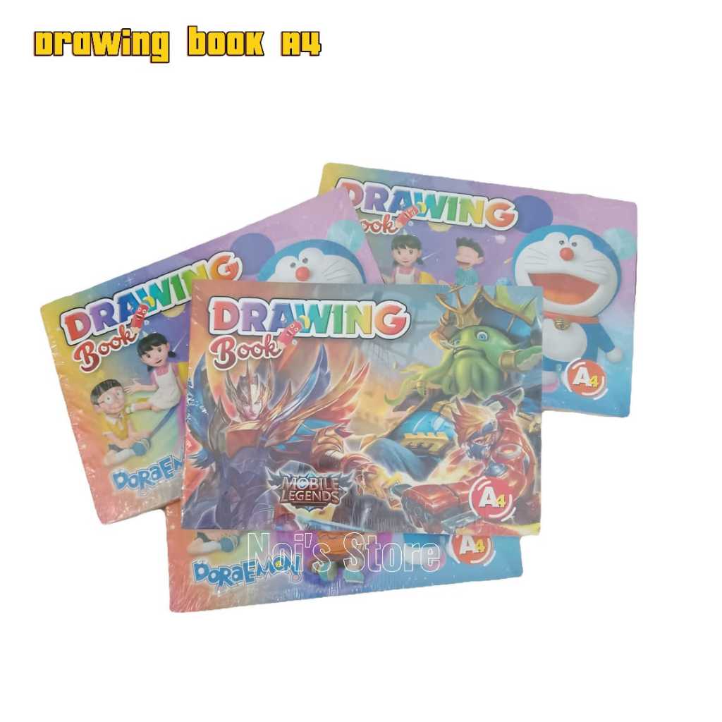 

Buku Gambar Fancy A4 (1 pak isi 10 pcs)