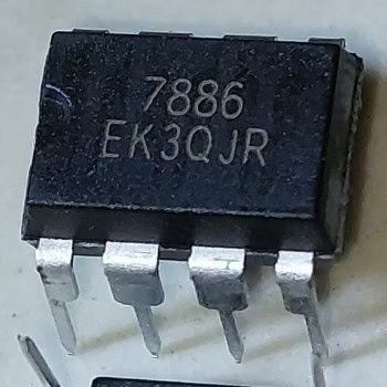 7886 RZ IC Tancap RZ7886 Driver Motor DC Mobilan Aki RC Car Dip-8 Chip