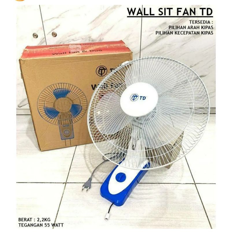 Kipas angin dinding 16 inch