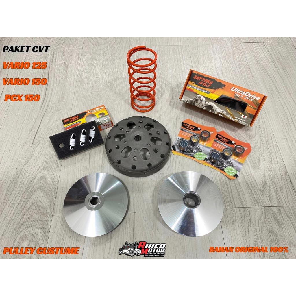 PAKET UPGRADE CVT 6. FULL KIRIAN CUSTUME. PCX 150, VARIO 125, VARIO 150.
