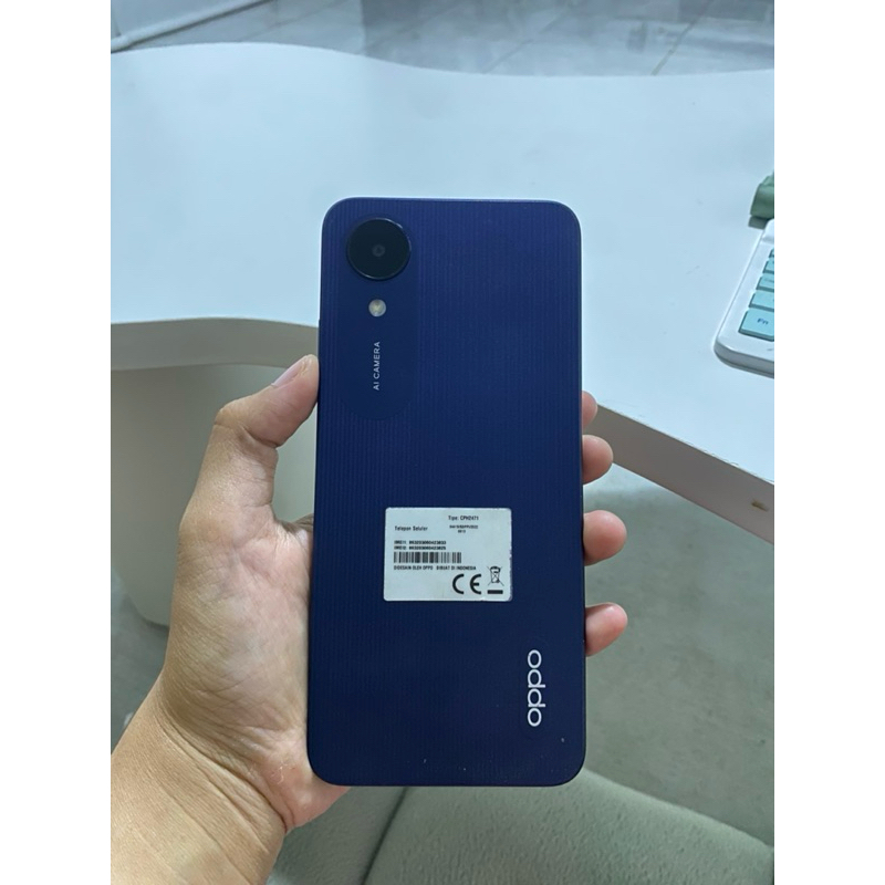 Hp oppo a17k 3/32 second original FULSET MURAH EBRGARANSI