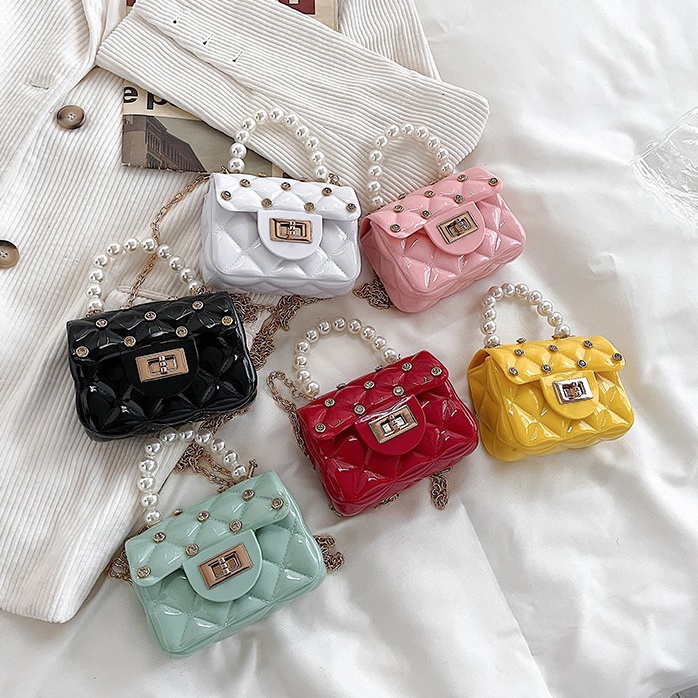 Grosir Khusus  Permata TAS ANAK PEREMPUAN  TAS SELEMPANG JELLY MINI  TAS MINI ANAK