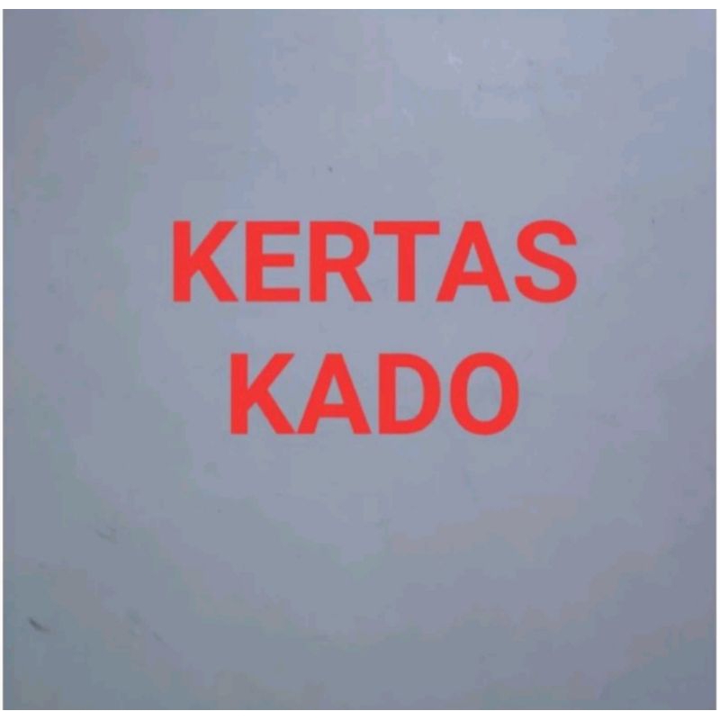 

TOKO_ATK168 - Kertas Kado Cewek Dan Cowok