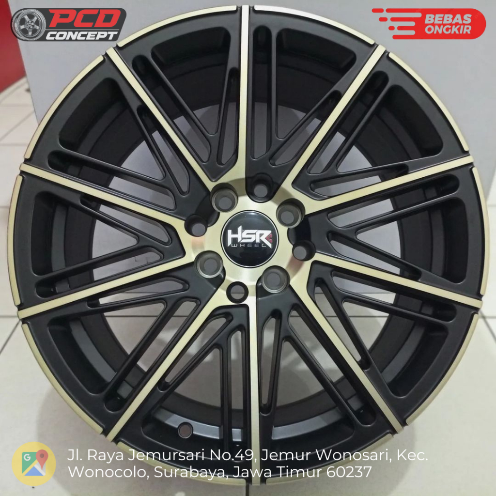 PROMO HSR WHEEL JUAL VELG R16 ACCORD BALENO JAZZ XENIA AVANZA VELG RING 16 HSR BALIGE