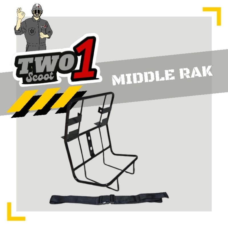 Rak Tengah / Middle Rack / Middlerack Vespa