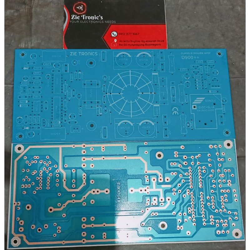PCB FIX D900++ PLUS PROTECT FIBER CLASS D HALFBRIDGE