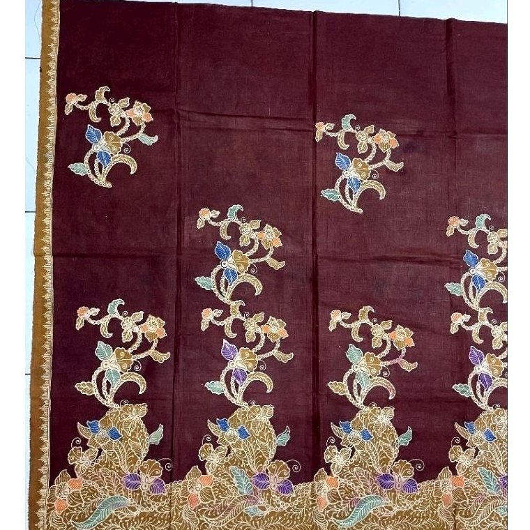 Kain Batik Kombinasi Cap dan Tulis Pekalongan motif terang bulan