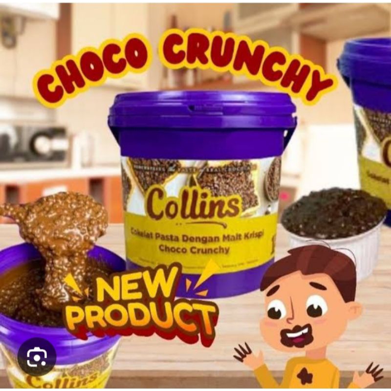 

Collins Dip Glaze Choco Crunchy 1 kg