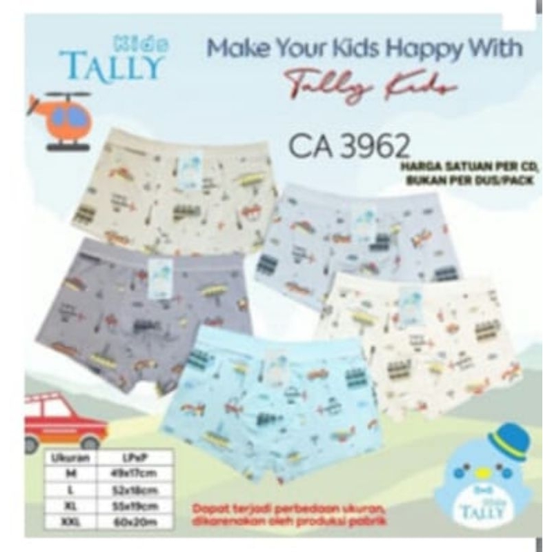 SEMPAK TALLY SEGIEMPAT ANAK COWOK