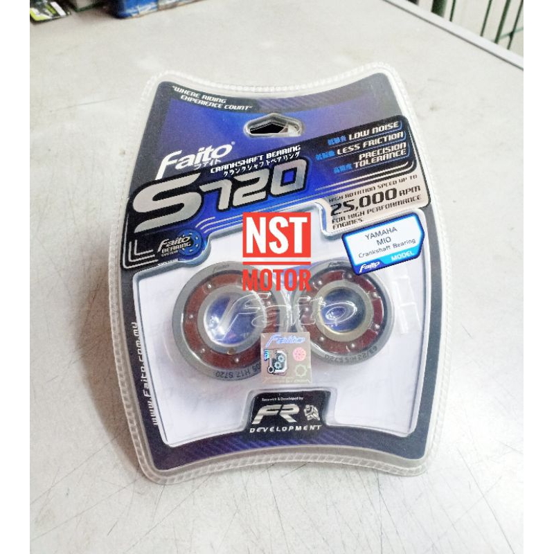 Laher Lager Kruk As Mio Sporty Mio Soul XRide 6305 63/22 Faito S720 Original Asli