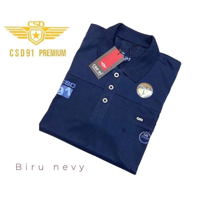 Kaos Kerah Fashion Brand Original CSD 91 | kerah fashion CSD91 | kerah fashion pria | kerah saku pri