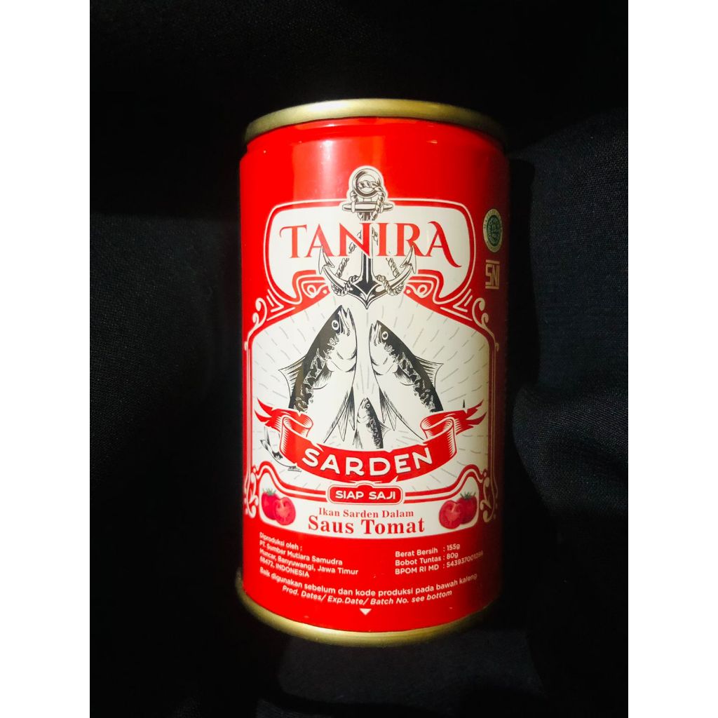 

BELI 3 HARGA GROSIR!! SARDEN TANIRA SAUS TOMAT 155GR / SARDEN PREMIUM HALAL