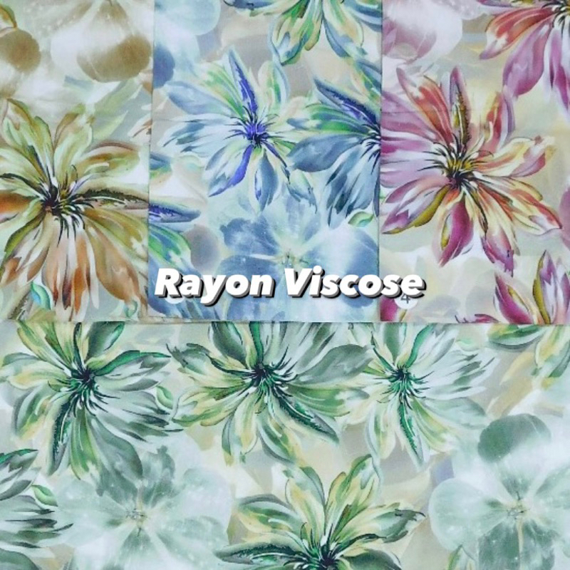 Bahan Kain Rayon Viscose Grosir Termurah