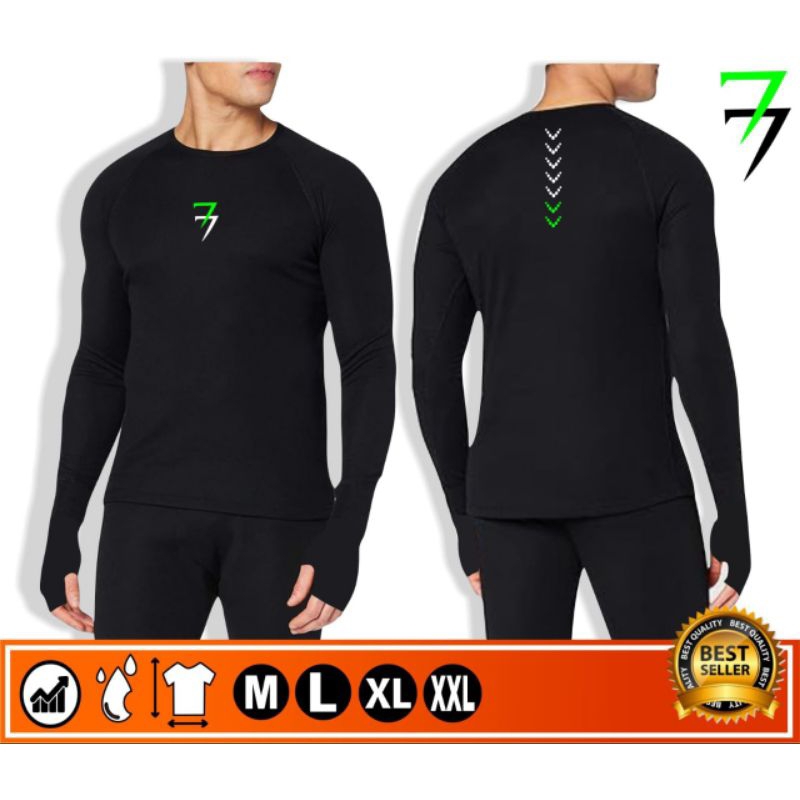 Baju lengan panjang pria dalaman baju renang