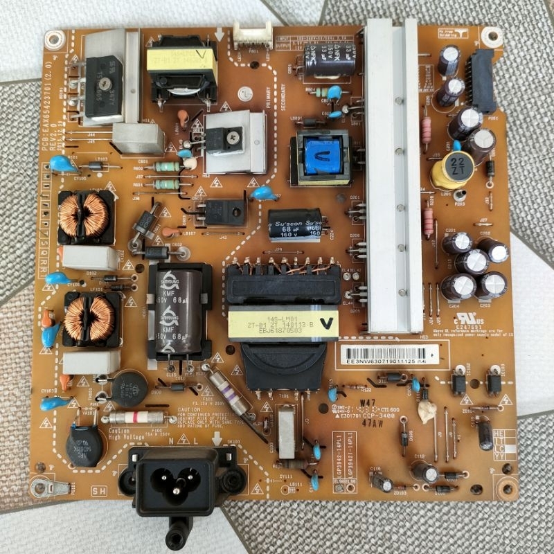 power suplay ori ace matic regulator psu tv LG 42LB550A  42LB550A-TA