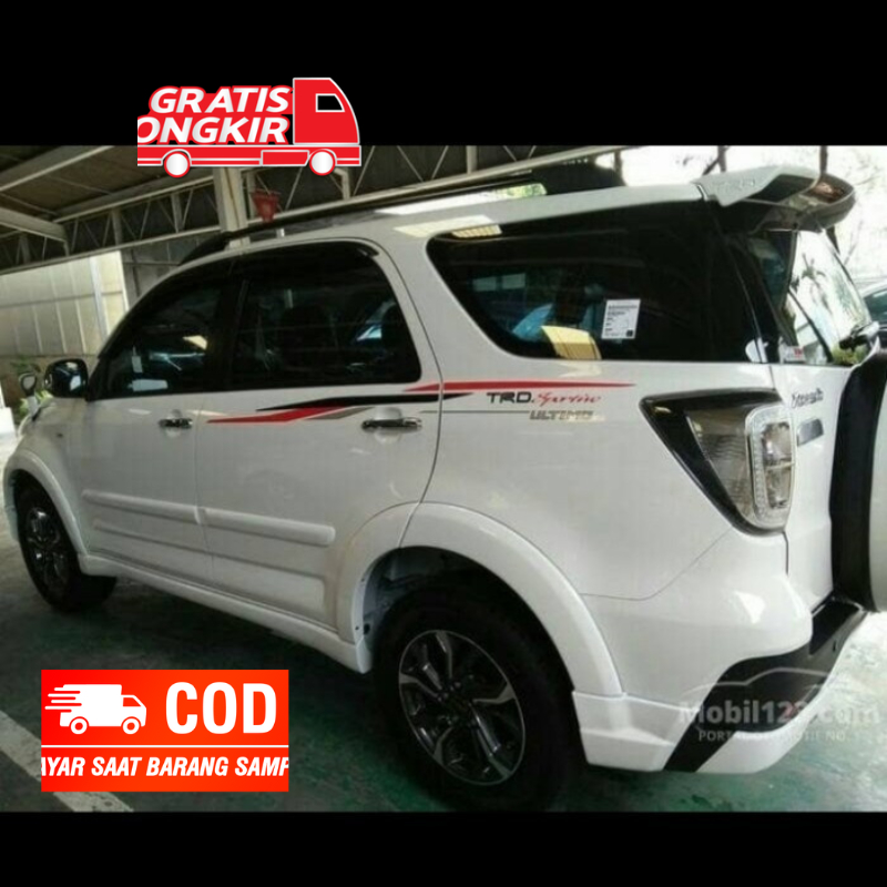 Sticker Body Samping Rush-Terios Trd Sportivo Ultimo