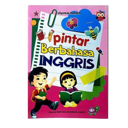 Buku Pintar Berbahasa Inggris/Buku Bahasa Inggris/Buku Edukasi  Belajar Anak