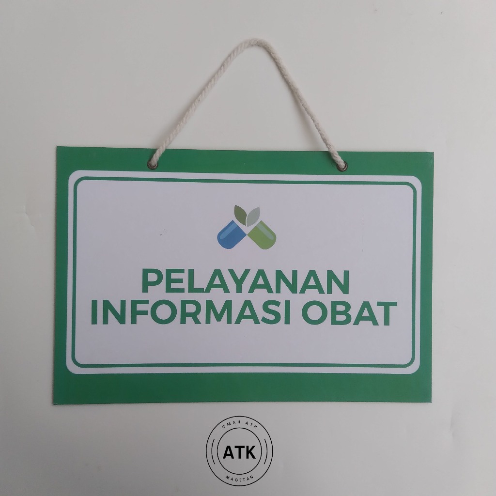 

Hard Poster Pelayanan Informasi Obat - Apotek - Farmasi - Pharmacy