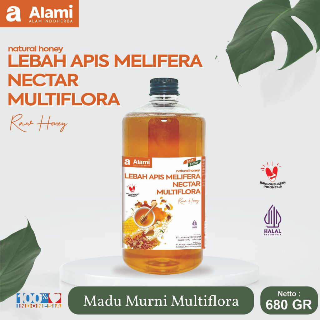 

ALAMI MADU MURNI LEBAH APIS MELIFERA 680 GR MADU MURNI ALAMI MINUMAN KESEHATAN ALAM INDONESIA