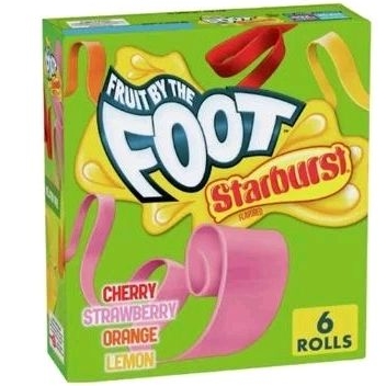 

FRUIT FOOT STARBURST 128 GR