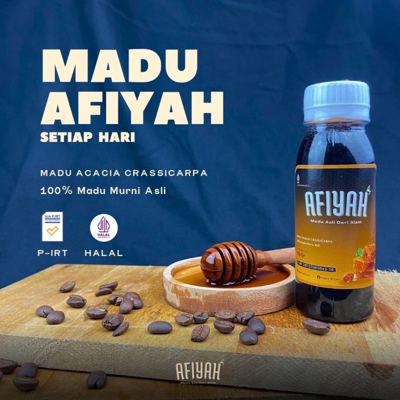 

Madu Akasia Carpa | Madu Afiyah [100% Madu Murni Asli] - Organic Product | 150 Gram